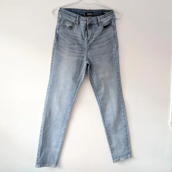 Buffalo David Bitton Blue Ankle Cropped Jeans - Picture 1 of 7